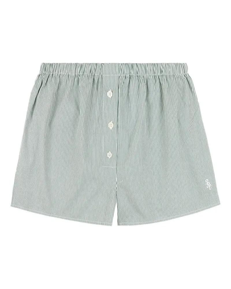 SPORTY & RICH Klassische Shorts - Grün Grün