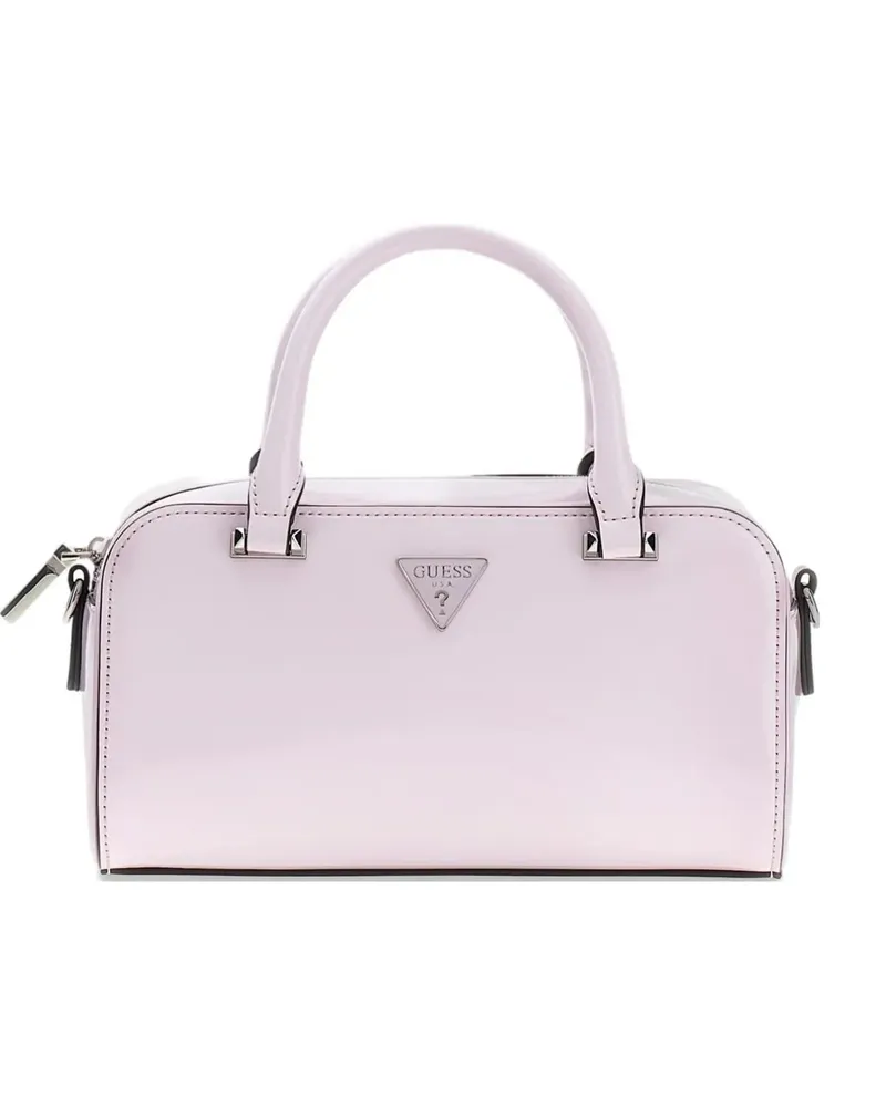 Guess Arnela Tote Bag mit Lackfinish - Rosa Rosa