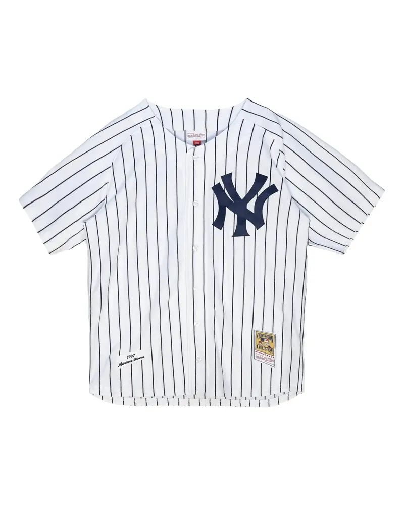 Mitchell & Ness MLB New York Yankees 1997 Mariano Rivera" Baseball-Trikot - Weiß Weiß