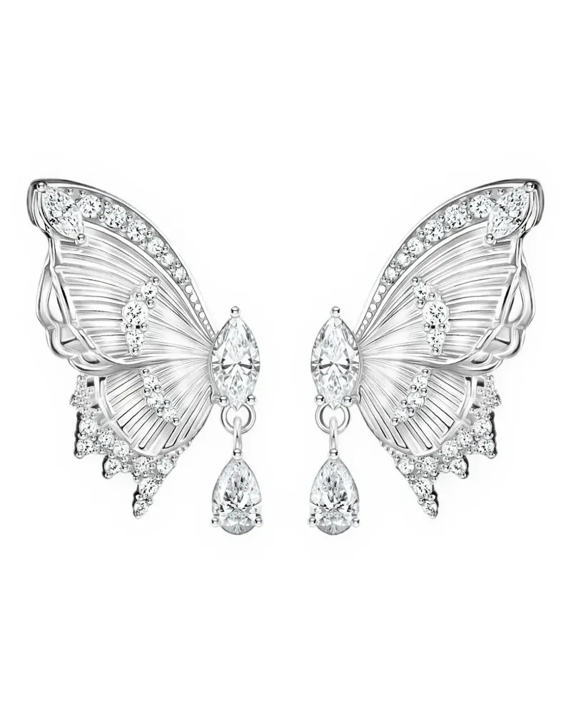 Thomas Sabo Butterfly Paradise Ohrringe mit Zirkonia - Silber Silber