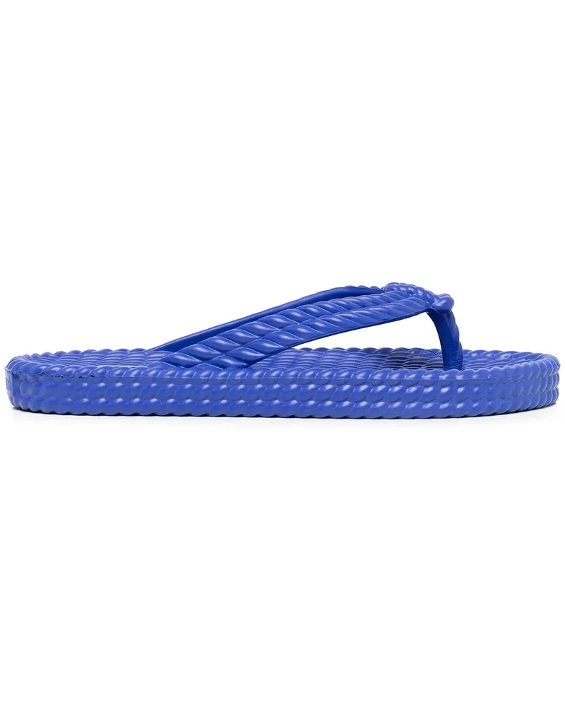 Isabel Marant Flip-Flops mit geflochtenen Details - Blau Blau