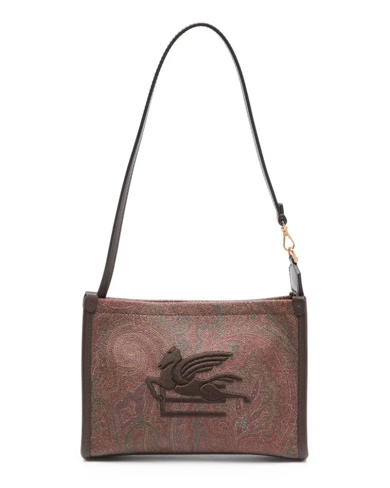 Etro Handtasche mit Paisley-Print - Braun Braun