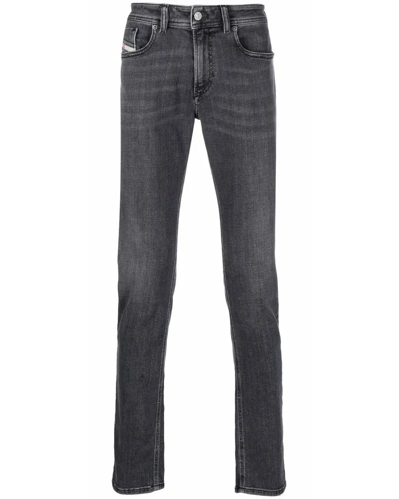 Diesel 1979 Sleenker Skinny-Jeans Grau