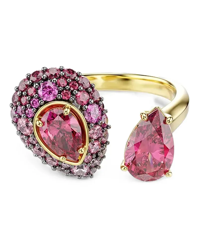 Swarovski Sublima crystal-embellished open ring - Gold Gold