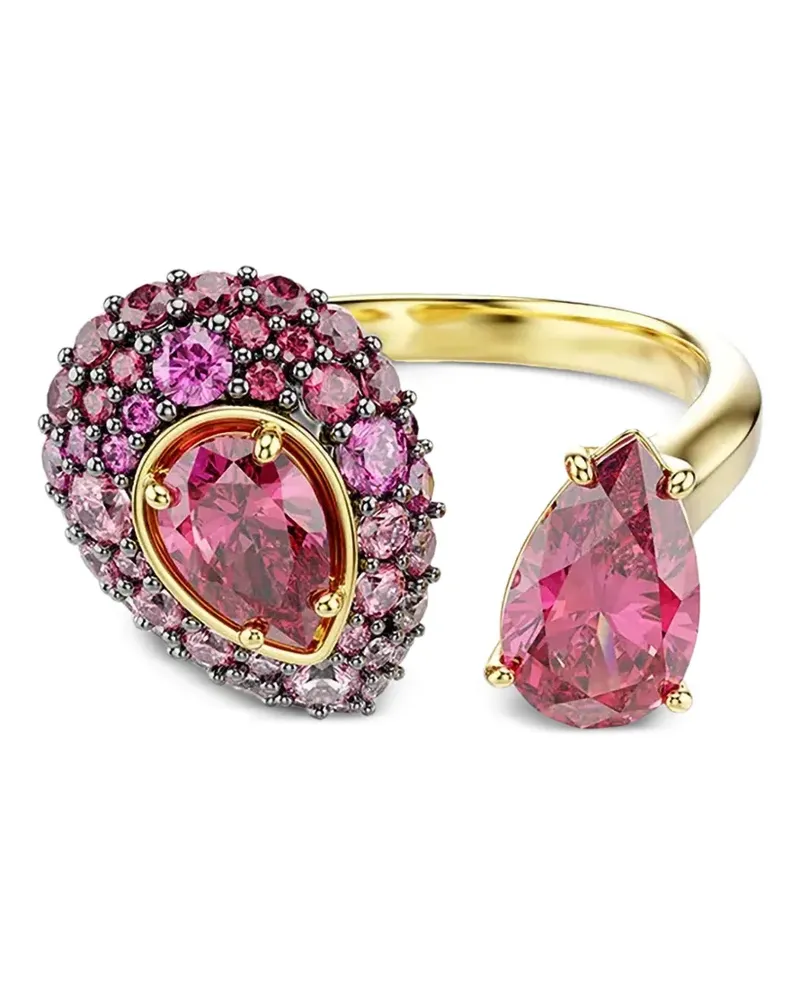 Swarovski Sublima Ring mit Kristallen - Gold Gold