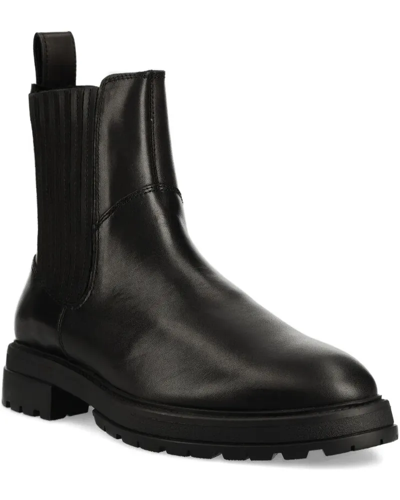 Vagabond Stiefel aus Leder - Schwarz Schwarz