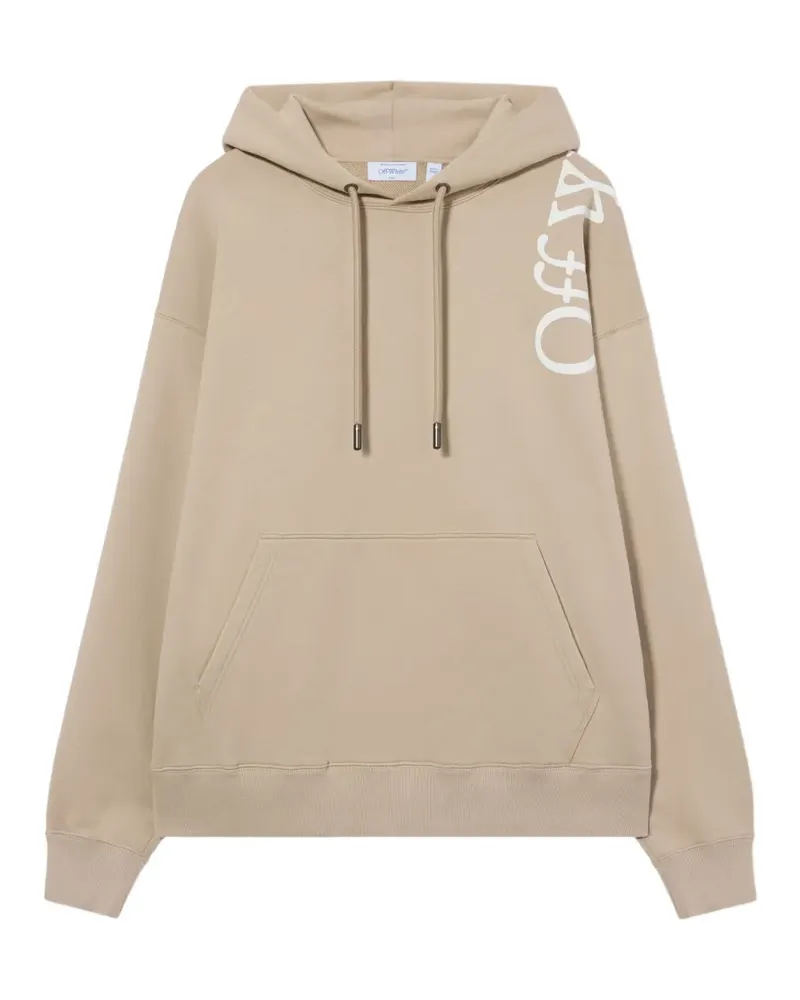OFF-WHITE Bookish Skate hoodie - Nude Nude