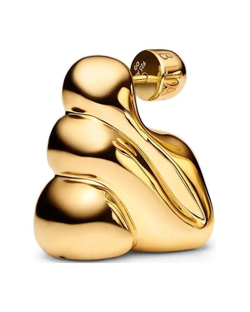 Maria Black Mittelgroßer Bogota Ohrring - Gold Gold