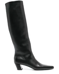 Marsèll Stiefel aus Leder Schwarz