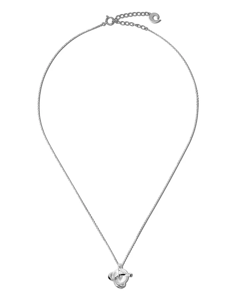 TASAKI 18kt Aurora Weißgoldhalskette mit Perlenanhänger - Silber Silber
