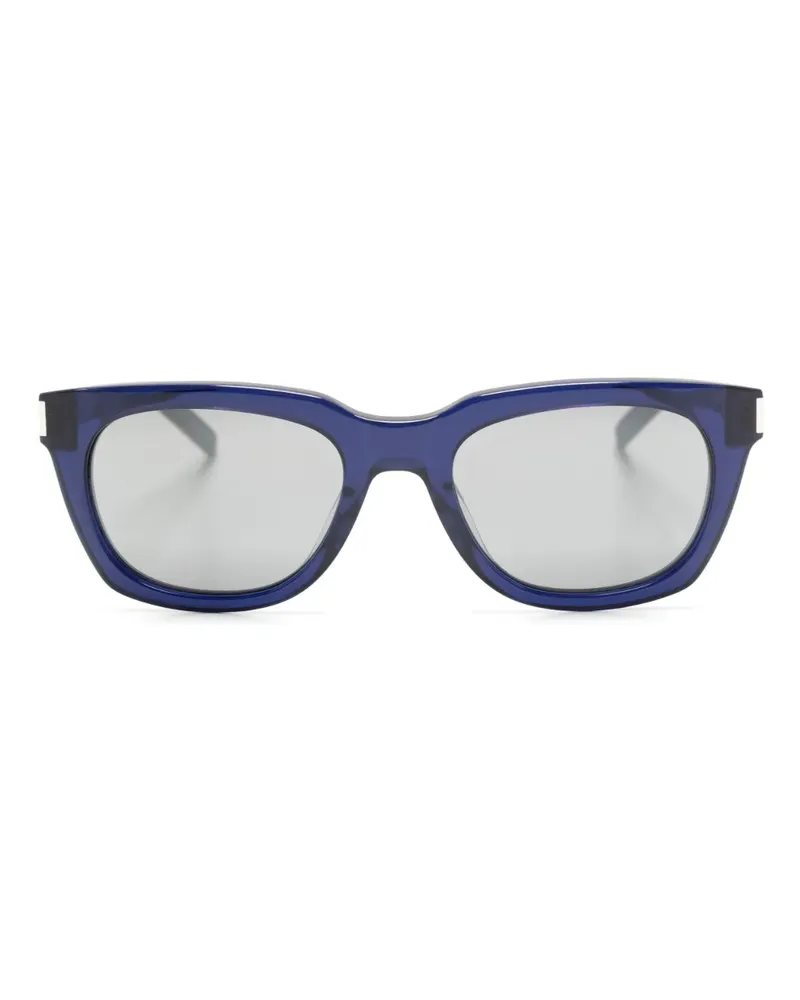 Saint Laurent Eckige SL 582 Sonnenbrille - Blau Blau