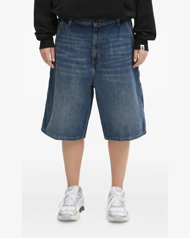 Carhartt WIP Shorts mit Knopfverschluss - Blau Blau