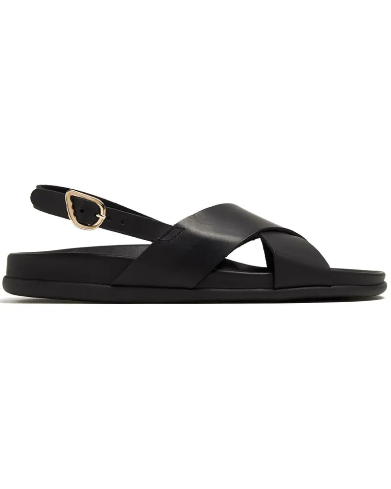 Ancient Greek Sandals Ikesia Sandalen - Schwarz Schwarz