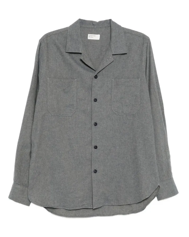 Universal Works Klassisches Flanellhemd - Blau Blau