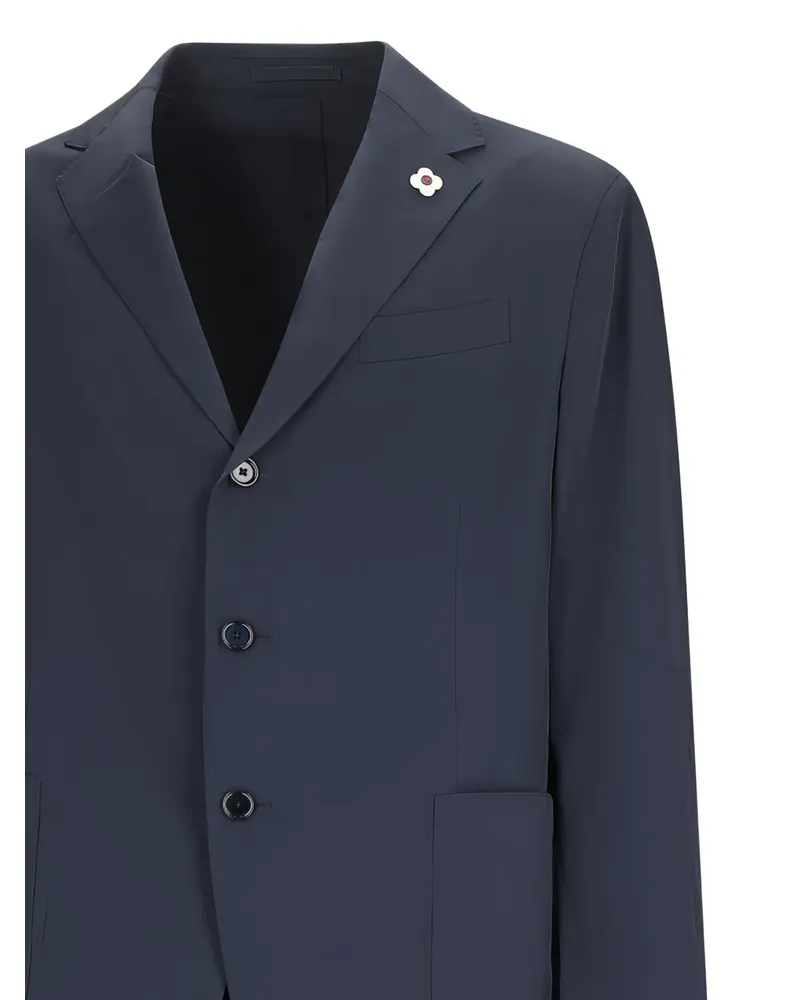 LARDINI Einreihiges Sakko - Blau Blau
