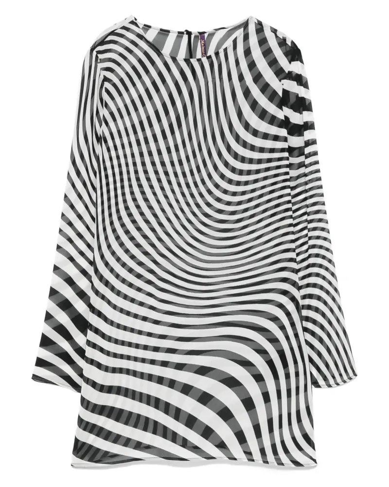 Maison Close Fever Minikleid - Schwarz Schwarz