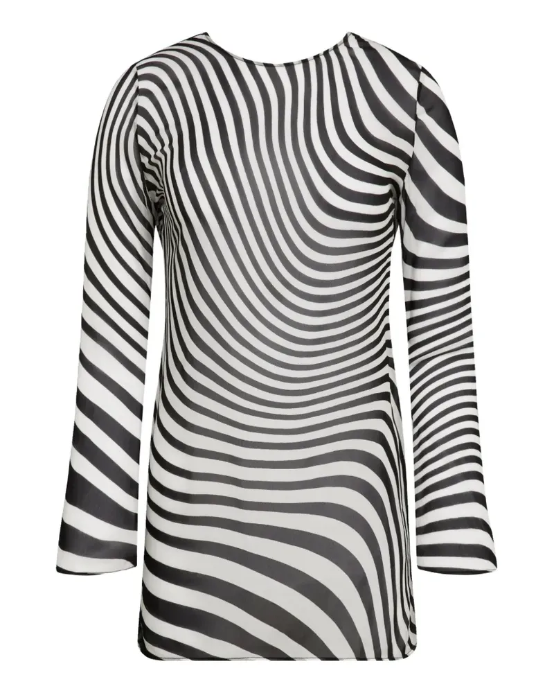 Maison Close Fever Minikleid - Schwarz Schwarz