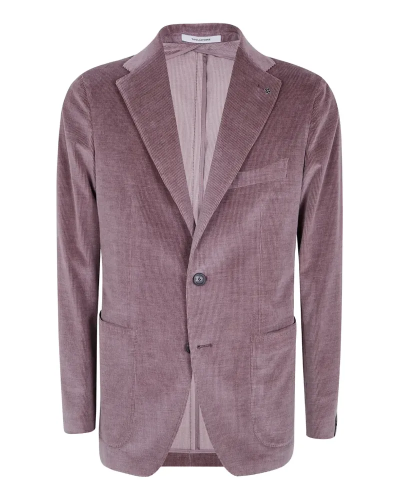 Tagliatore Montecarlo Blazer aus Cord - Rot Rot