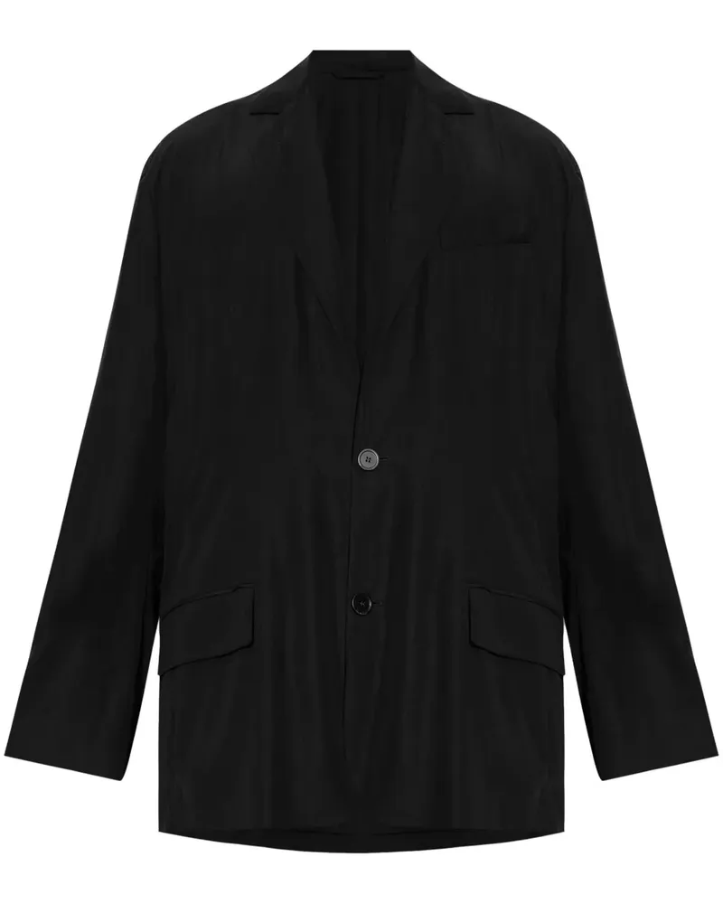 Balenciaga Einreihiges Sakko - Schwarz Schwarz
