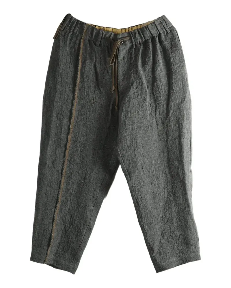 Uma Wang drawstring trousers - Grau Grau