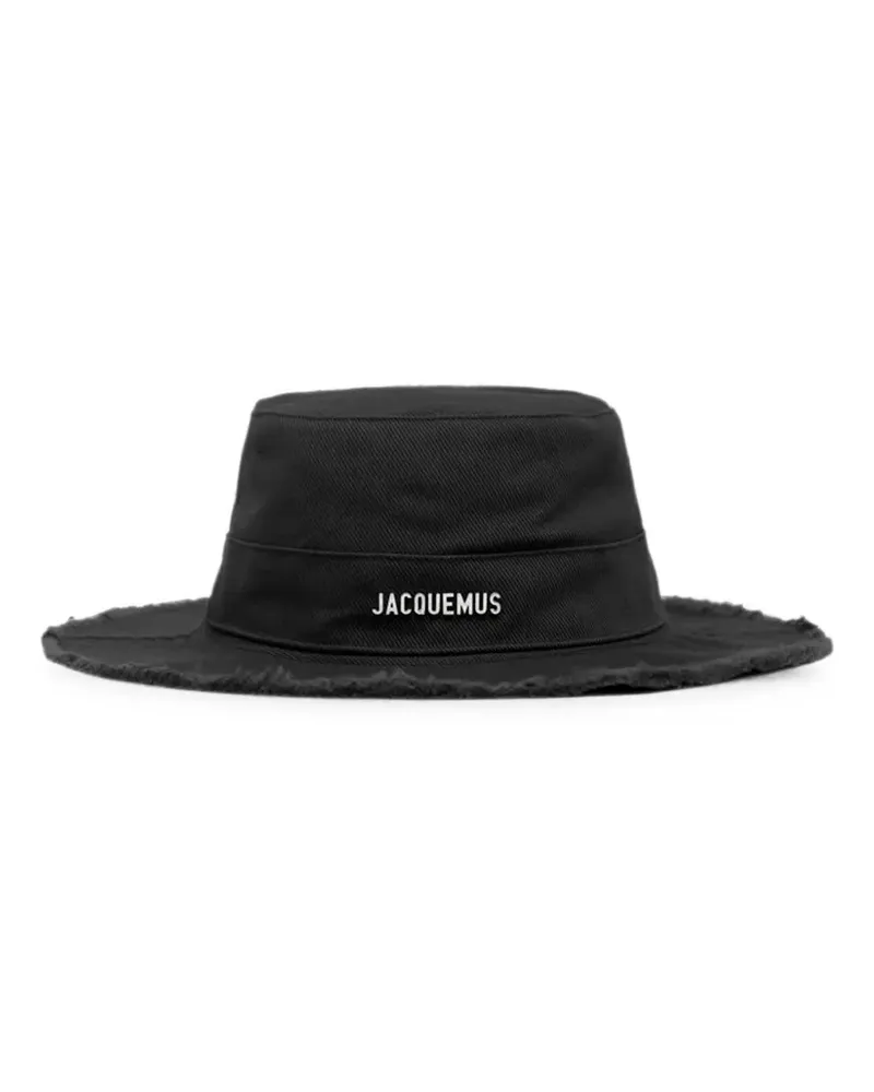 Jacquemus The Artichaut Fischerhut - Schwarz Schwarz