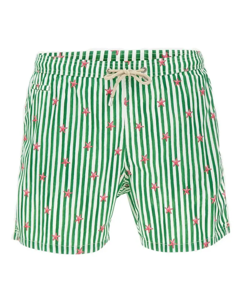MC2 Saint Barth Lighting starfish-print swim shorts - Grün Grün