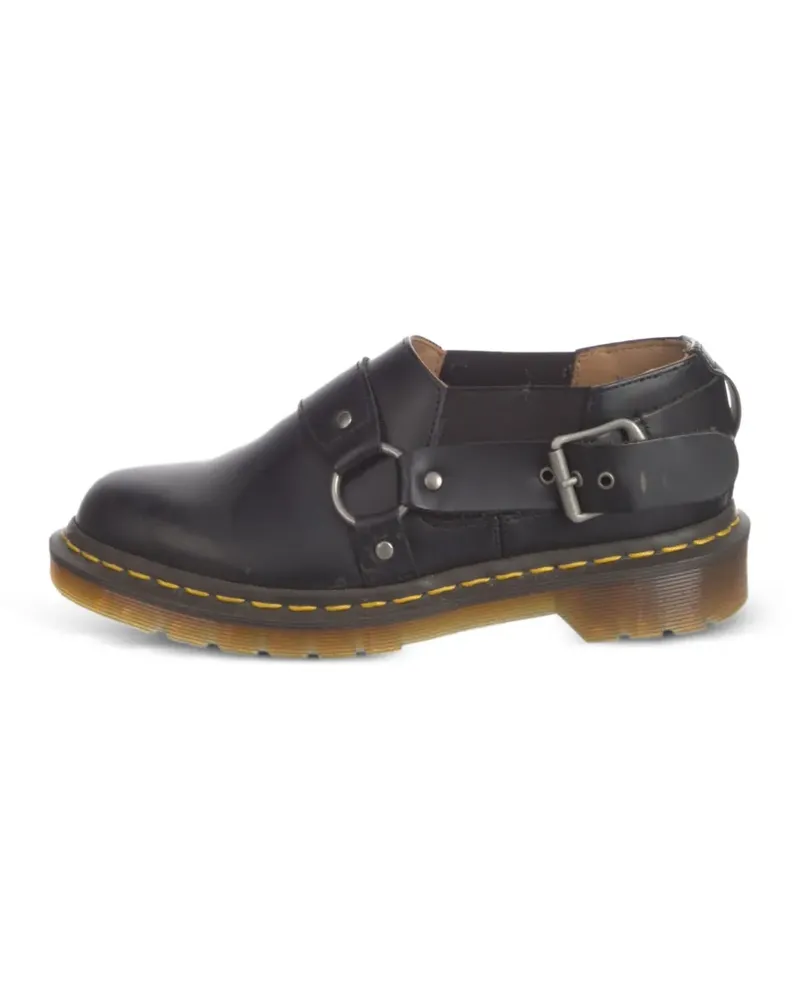 Dr.Martens x Comme des Garçons Hattie Harness Stiefel - Schwarz Schwarz