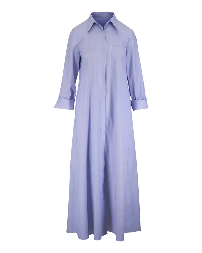 TWP Hemd mit Streifen - Blau Blau