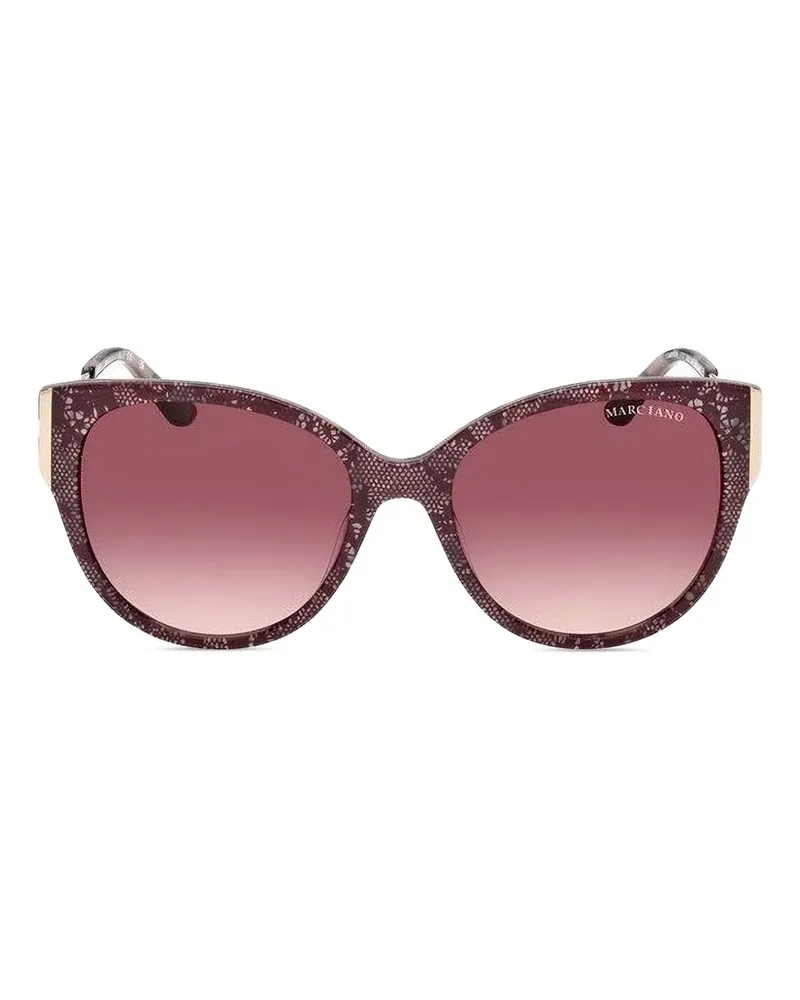 MARCIANO Los Angeles Klassische Cat-Eye-Sonnenbrille - Rot Rot