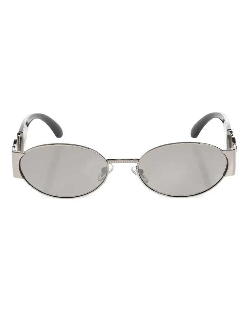 Versace Ovale Medusa Biggie Sonnenbrille - Silber Silber