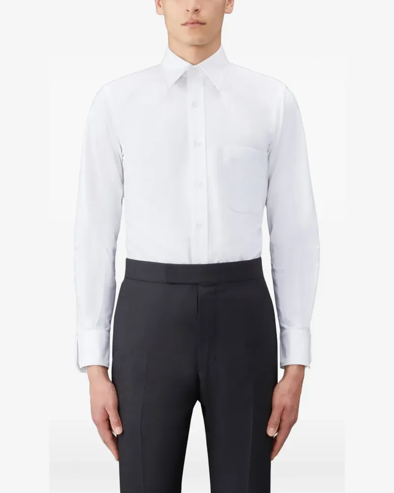 Thom Browne Oxford-Hemd - Weiß Weiß