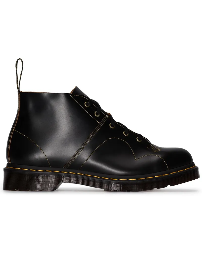 Dr.Martens Church Monkey' Schnürstiefel - Schwarz Schwarz