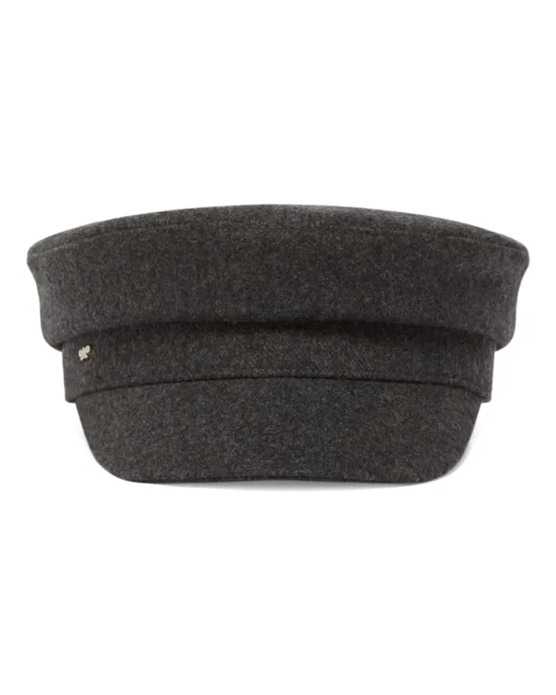Max Mara Baseballkappe mit Metallic-Detail - Grau Grau