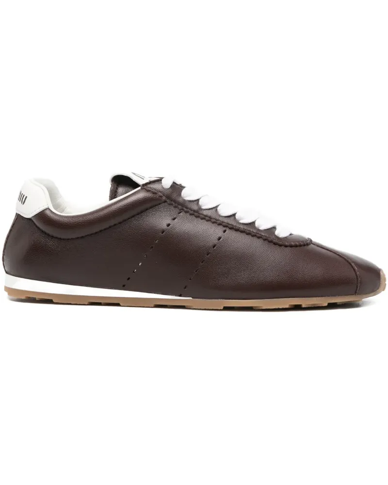Miu Miu Plume sneakers - Braun Braun