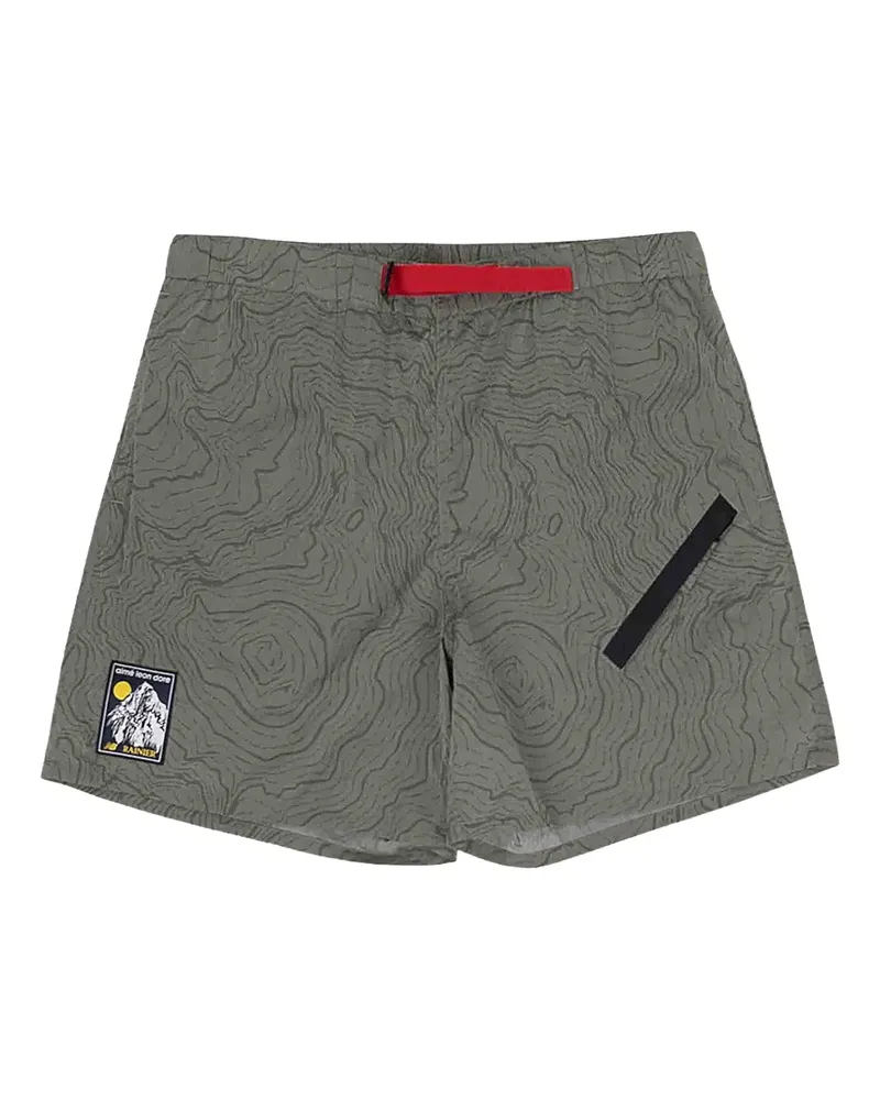 Aimé Leon Dore x New Balance Rainier '82 "Taupe" shorts - Grau Grau