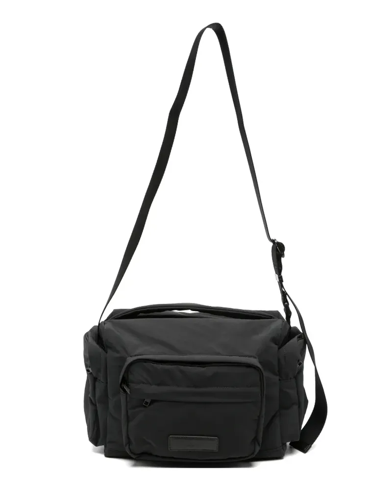 JUUN.J Schultertasche mit mehreren Fächern - Schwarz Schwarz