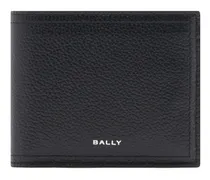 Capitol Portemonnaie aus strukturiertem Leder - Schwarz