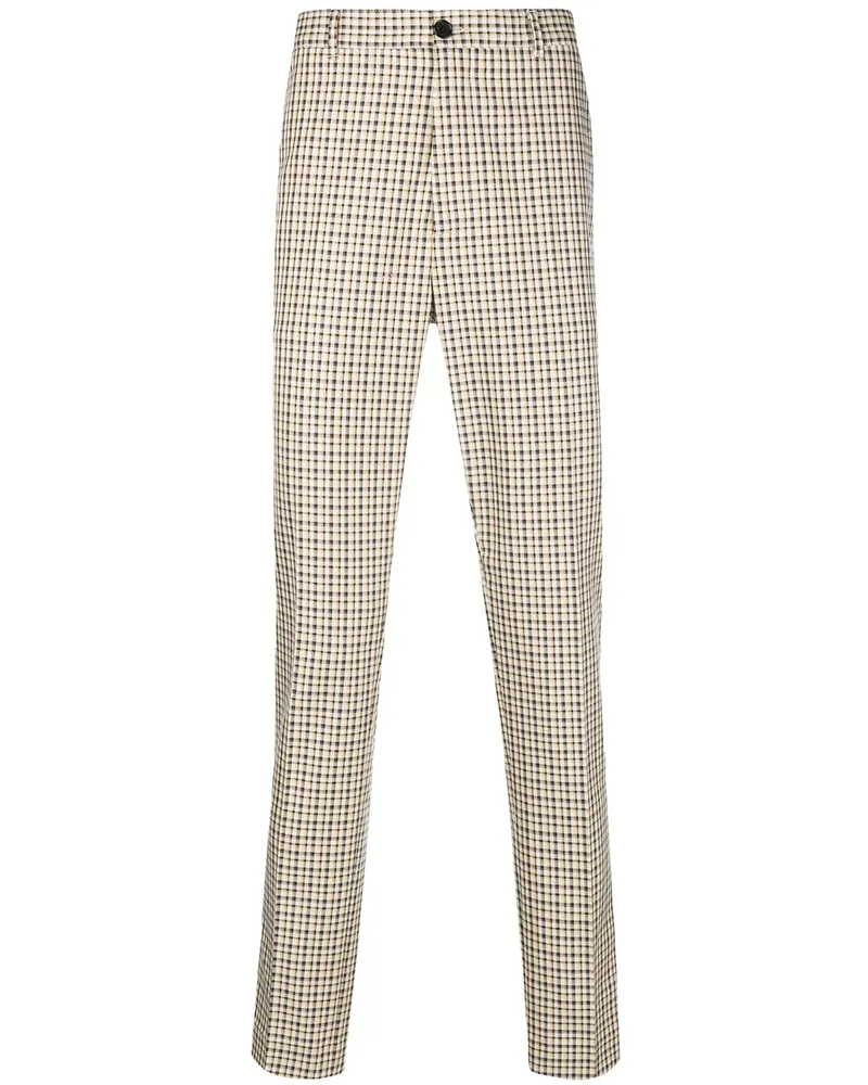 Kenzo Karierte Hose - Nude Nude