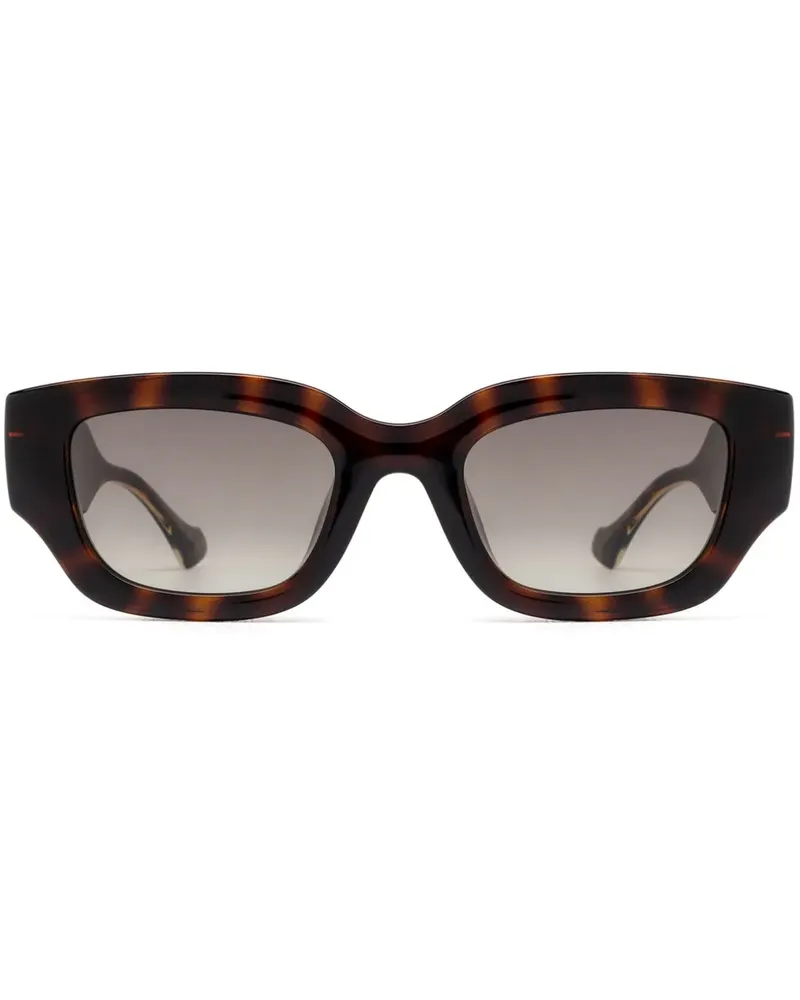 Gucci Sonnenbrille mit GG - Braun Braun