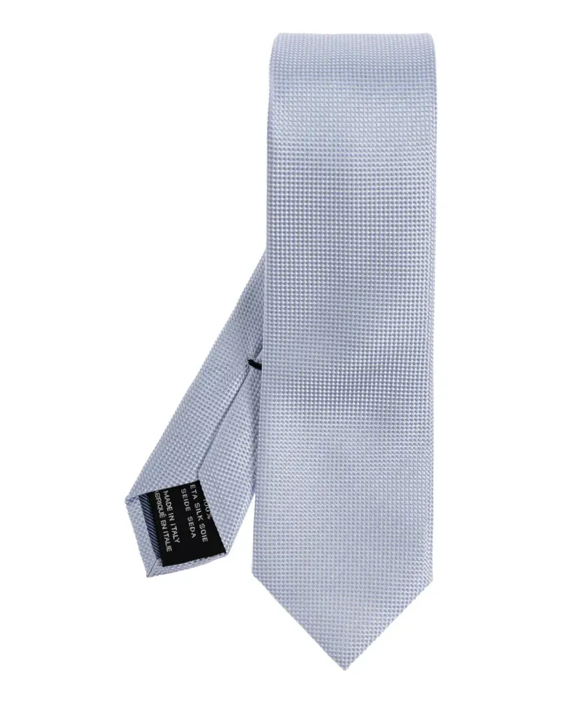 Tom Ford textured tie - Blau Blau