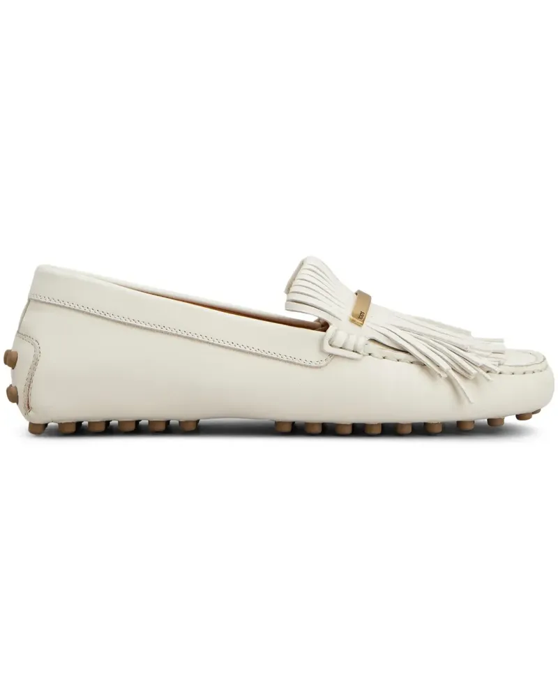 TOD'S Loafer mit Zierlasche - Weiß Weiß