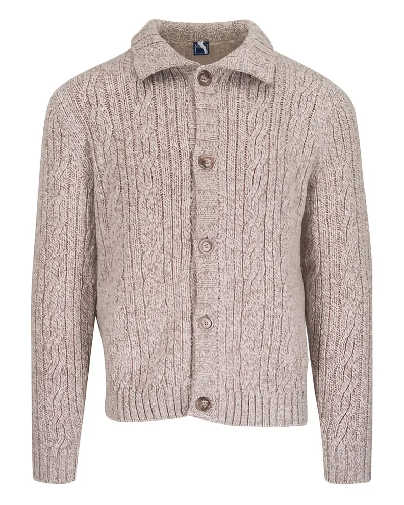 Fedeli Cardigan mit Zopfmuster - Nude Nude