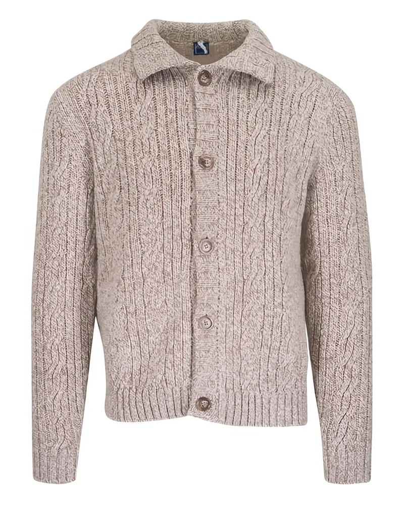 Fedeli Cardigan mit Zopfmuster - Nude Nude