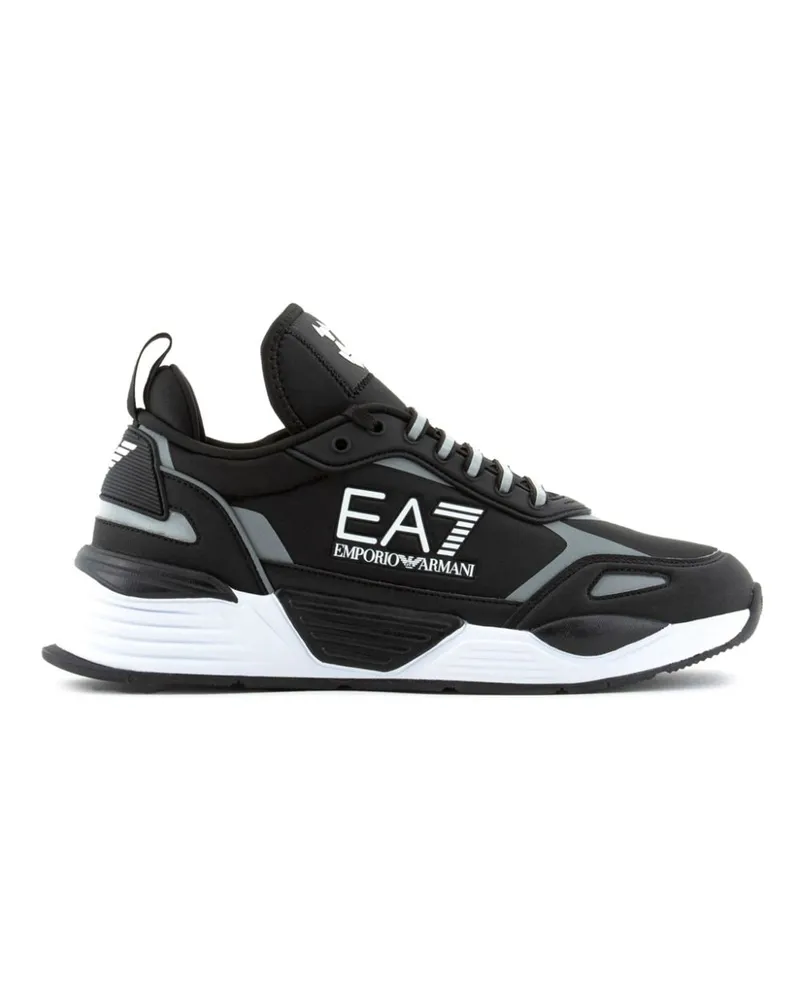 EA7 Ace Runner Sneakers Schwarz
