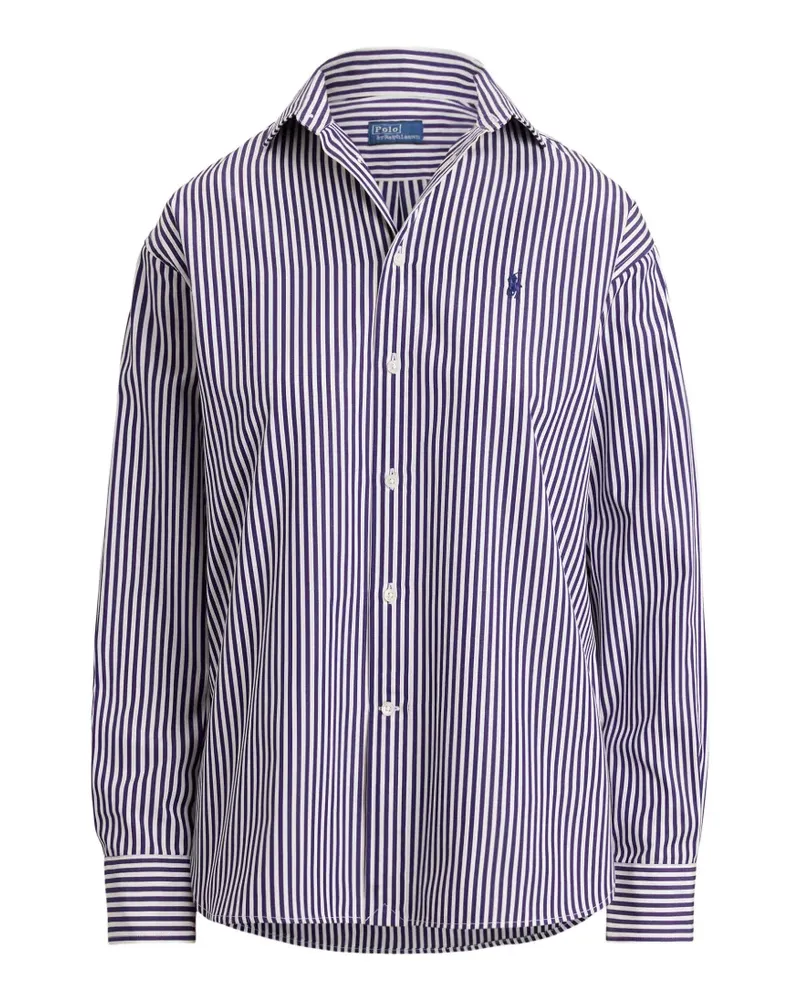 Ralph Lauren Gestreiftes Hemd - Violett Violett
