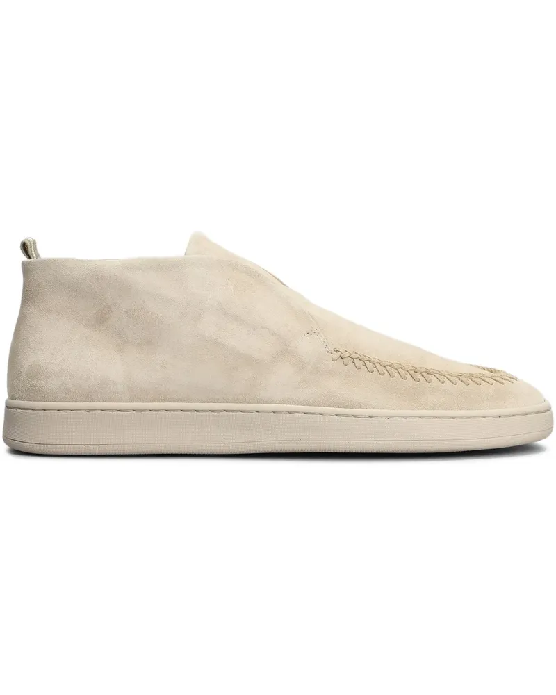 Officine Creative Italia Loafer aus Wildleder - Nude Nude