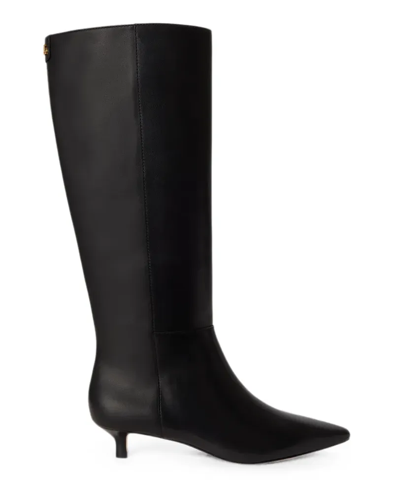 Ralph Lauren Francesca pointed-toe boots - Schwarz Schwarz