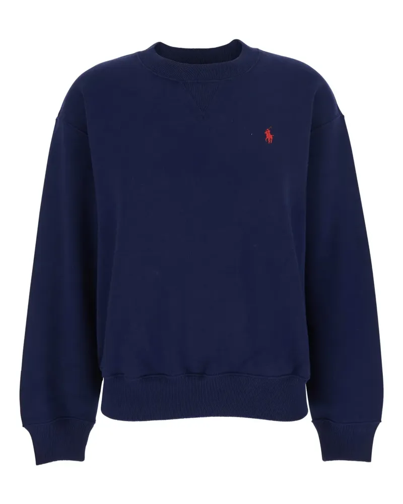Ralph Lauren Sweatshirt mit Logo-Stickerei - Blau Blau