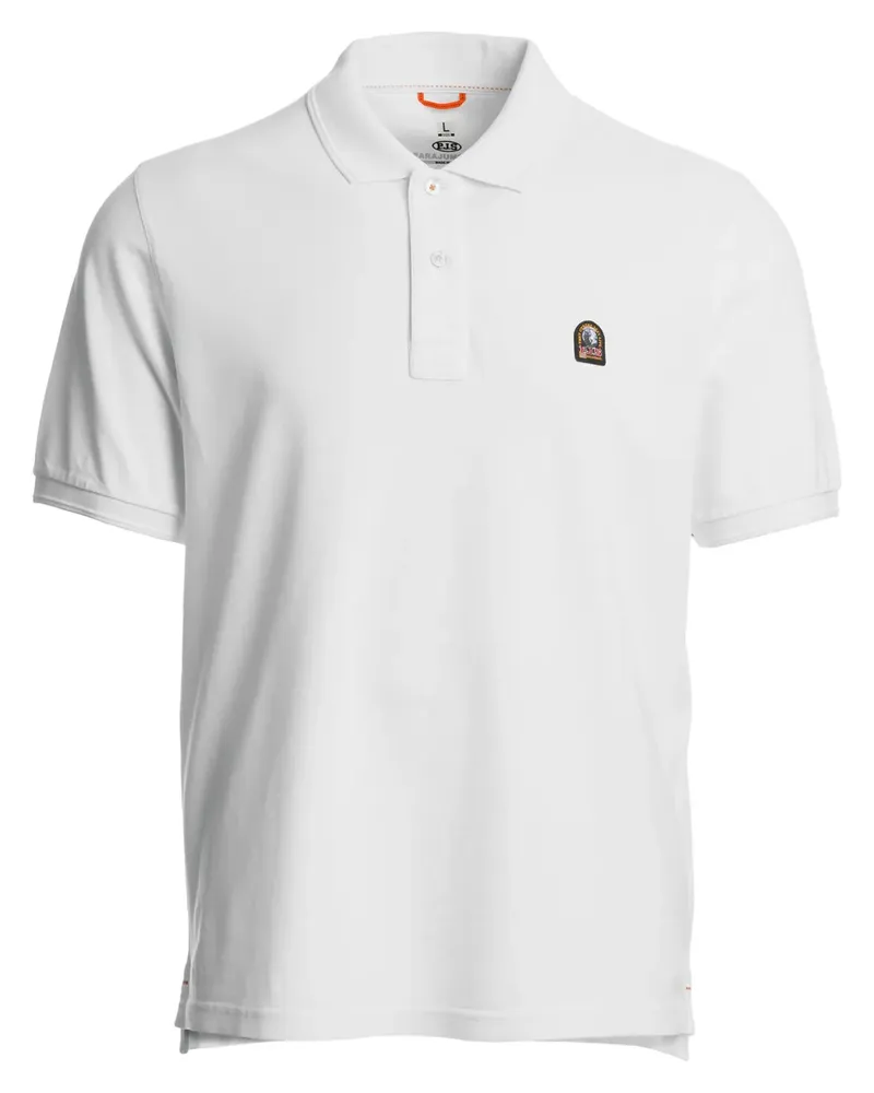 Parajumpers Poloshirt mit Logo-Applikation - Weiß Weiß
