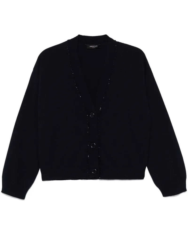Fabiana Filippi Cardigan mit Pailletten - Blau Blau
